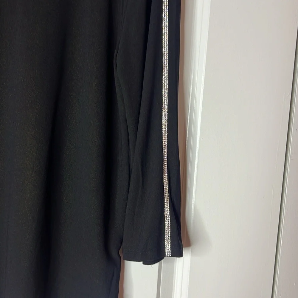 Black Top with Silver Accents - Picture 4 of 7